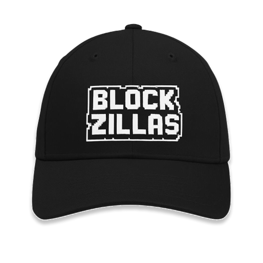 Black BlockZillas logo cap